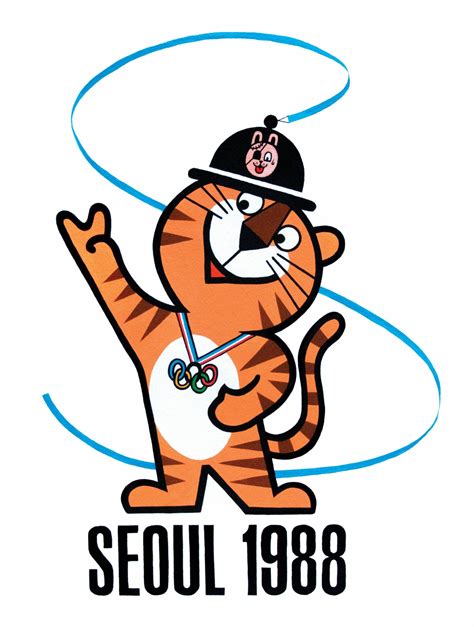 Olympic mascots illustrations